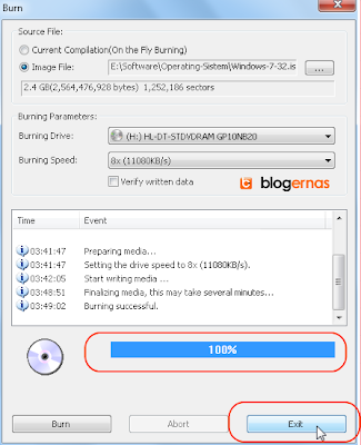 Cara Enteng Burning File Image ISO ke DVD (Full Gambar Tutorial)