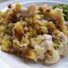 Campbells Soup Chicken And Stuffing Bake Recipe - Chicken & Stuffing Bake - Life In The Lofthouse / The only thing i did different from the original recipe was put the chicken in the pan, then poured the soup/milk mixture over it, then i put the prepared stuffing.