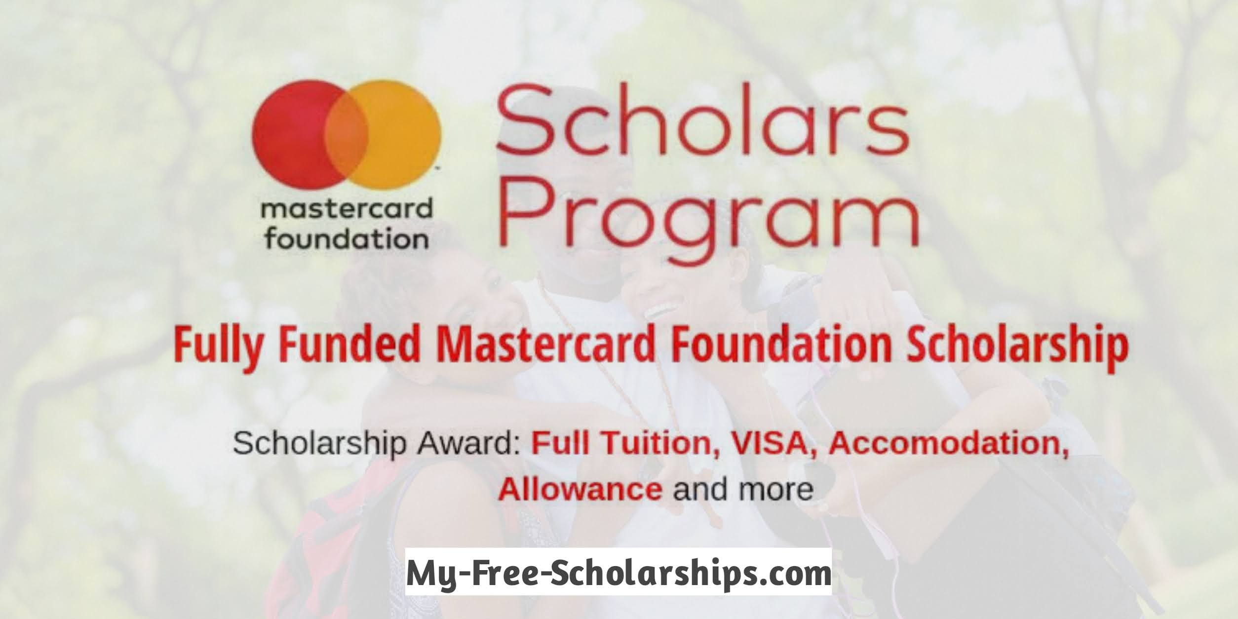 University Of Pretoria MasterCard Scholarship 2022