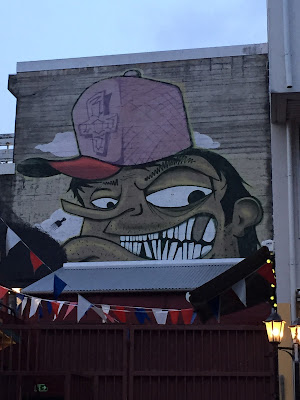 Reykjavik Face Mural