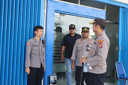 Kapolres Yahukimo, Arief Kristanto Cek Pengamanan Tempat-tempat Objek Vital di Kota Dekai 