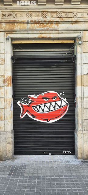 graffitis restaurantes sushi Monster