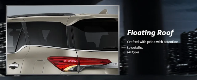 floating roof all-new-fortuner