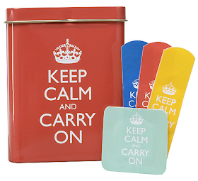 Keep Calm and Carry On bandages / plasters