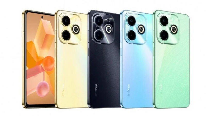 Infinix Hot 40i colours.