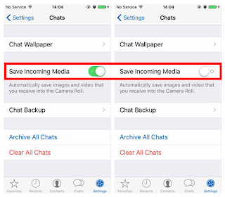 Cara me-NonAktif-kan Auto Download WhatsApp di iPhone