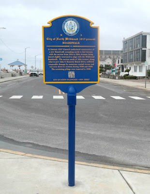 City of North Wildwood Boardwalk Historical Marker