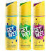 Set Wet Deodorant Spray Perfume, 150ml (Cool, Charm and Swag Avatar Pack of 3)