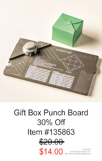 Craft with Beth: Gift Box Punch Board