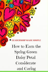 How to Earn the Spring Green Daisy Petal Considerate and Caring