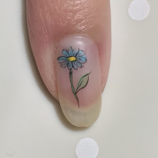 痛ネイル,ジェルネイル,gelnails,nailart,pait,花,イラスト,flower