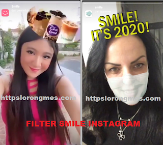 Smile filter instagram | Cara mendapatkan filter smile di instagram