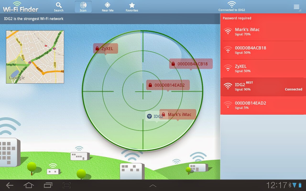 Download WiFi Finder for Android Free Terbaru 2014