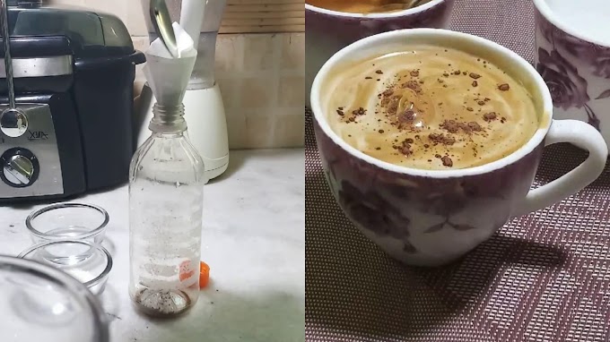 Homemade Coffee, Make Amazing Coffee Without Coffee Maker & Beater Recipe Video