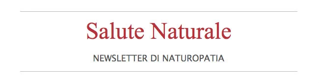 La newsletter di naturopatia del dr. Avoledo