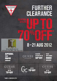 GUESS Further Clearance Sale