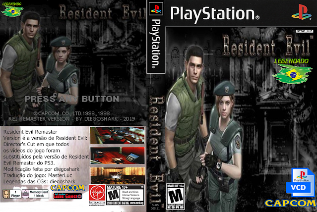 Resident Evil: Remake - Gamecube #1 (Legendado em PT-BR) 