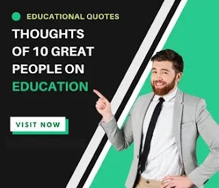 Thoughts of 10 great people on education | Educational quotes
