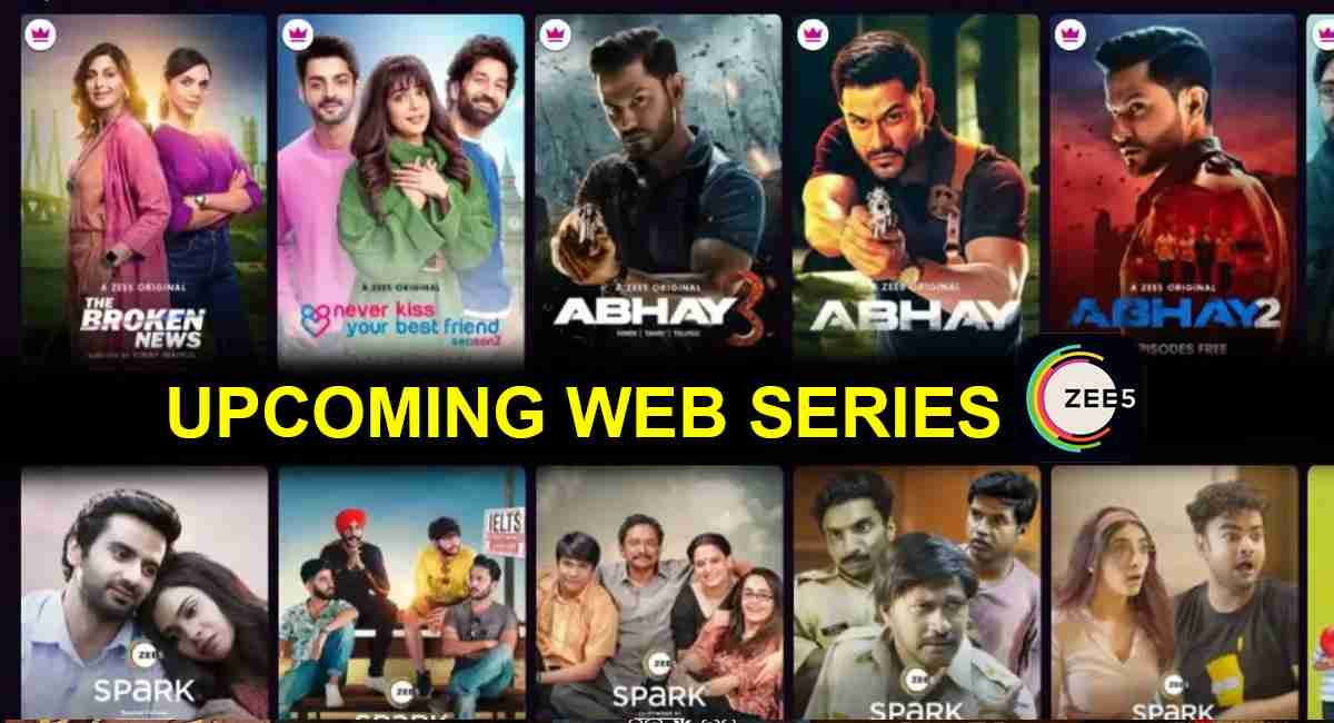 List of Upcoming Web Series on Zee5 in the 2022