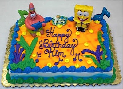 Spongebob And Patrick cake pictureses