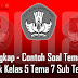 Bank Soal Sekolahku Tematik Untuk Kelas 5 Tema 7 Sub Tema 3