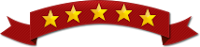 5 star rating banner