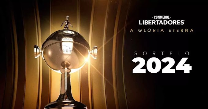 Copa Libertadores: veja os times e grupos sorteados para a edição de 2024