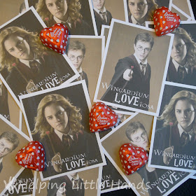 Printable Harry Potter Valentines @michellepaigeblogs.com