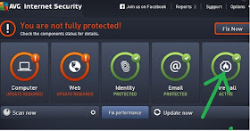 Antivirus firewall Stop a program from updating