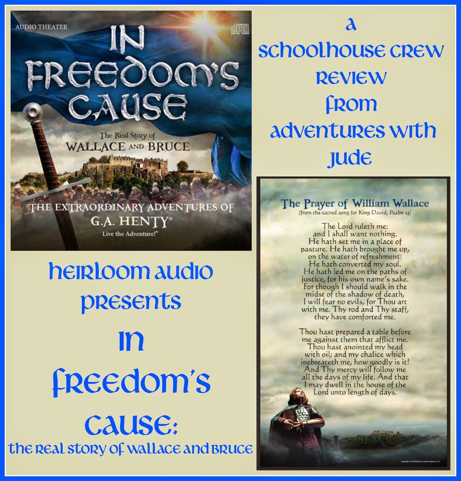 In Freedom's Cause - audiodrama of the story of William Wallace and Robert the Bruce