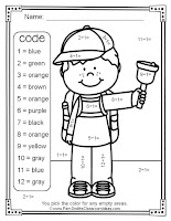 Color By Numbers Divide By One By Fern Smith's Classroom Ideas Available at TeacherspayTeachers.