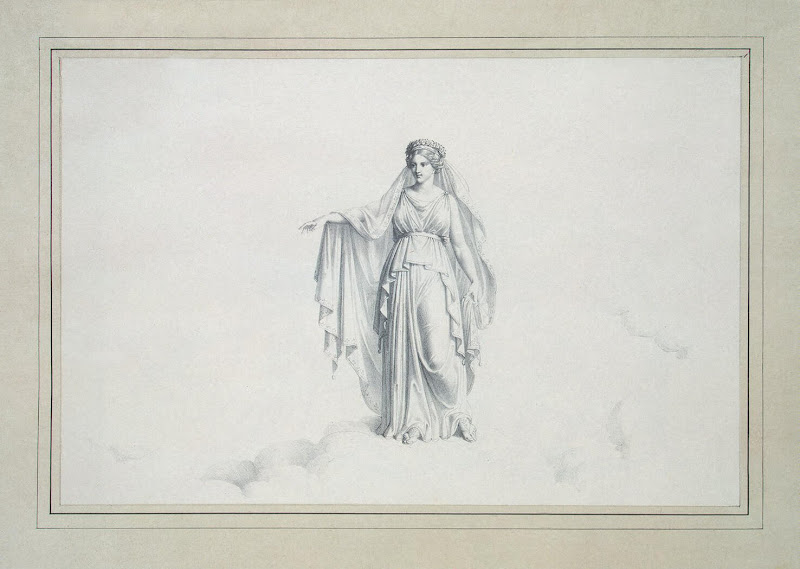 Tableau Vivant: Recollection by Julius Schoppe - Genre Art Prints from Hermitage Museum