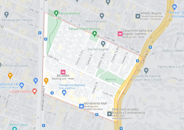 mapa barrio belmira