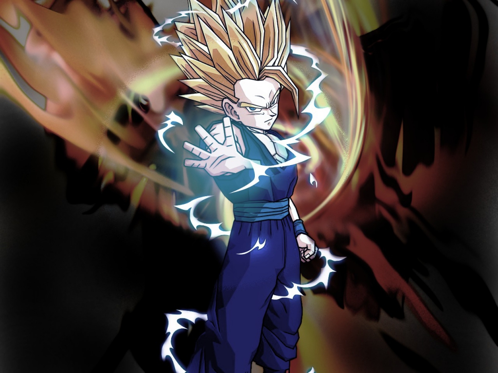 DRAGON BALL Z WALLPAPERS: Teen Gohan super saiyan 2