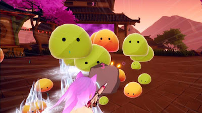 Kawaii Slime Arena Game Screenshot 2