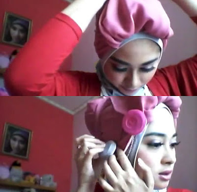 Tutorial Hijab Turban Cantik dan Unik by Nina Septiani