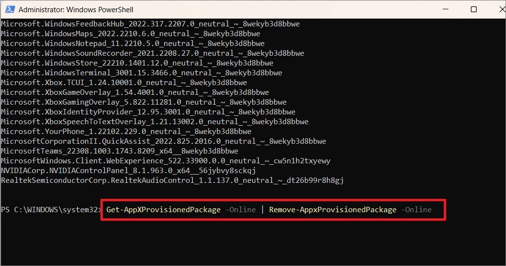 allthings.how how to remove windows 11 system apps using powershell image 28