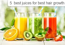 5 juices for best hair growth