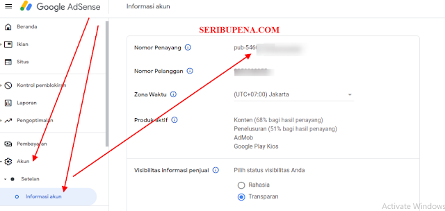 Adsense tidak Muncul di Blog