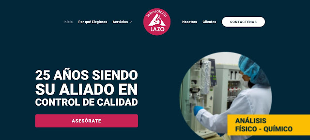 Optimización para buscadores y manejo de las redes sociales de el laboratorio de análisis, Laboratorio Lazo, ubicado en Durán, Ecuador.