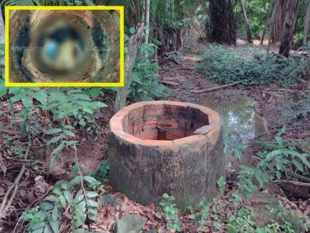 Corpo é encontrado dentro de poço na zona rural de Nova Brasilândia do Oeste