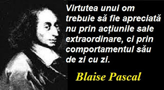 Gândul zilei: 19 august - Blaise Pascal