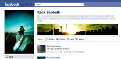 Awesome Use Of The New Facebook Profile Page Seen On www.coolpicturegallery.us