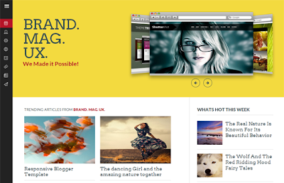 Brand Mag UX Responsive Blogger Template