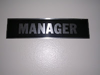 manager sign