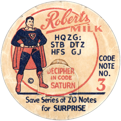 Roberts Superman Defense League - Code Note No. 3
