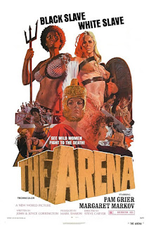 affiche de LA REVOLTE DES GLADIATRICES (THE ARENA) avec Pam Grier