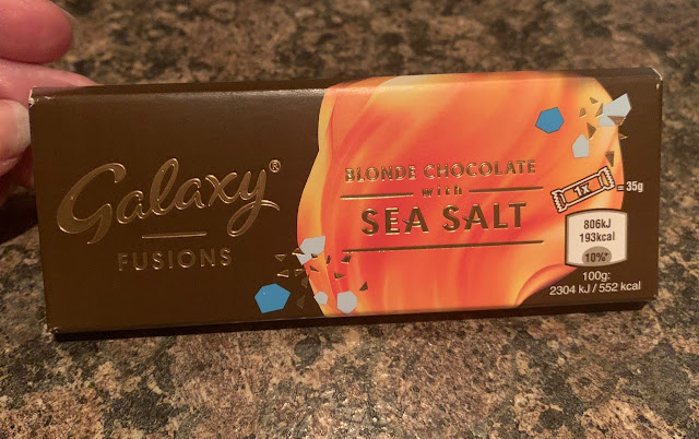 Galaxy Fusions Blonde Chocolate with Sea Salt