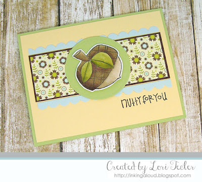 Nutty for You card-designed by Lori Tecler/Inking Aloud-stamps from Paper Smooches