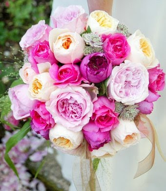 pinky pearl bouquet design